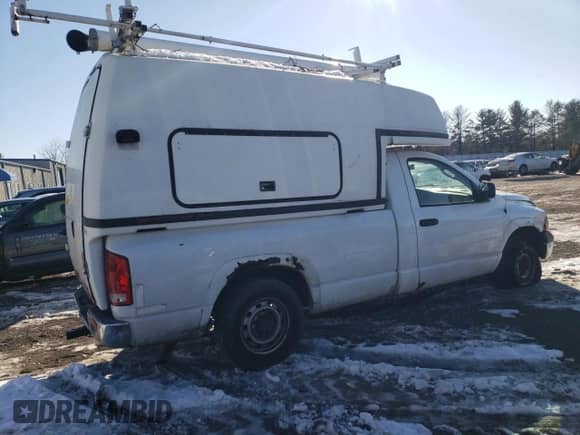 2005 Dodge 2500 SLT with VIN 3D7KR26DX5G863417, listed as a Copart auction lot 43840315 with 104,359 mi miles and Salvage title. Bid and sale history available at DreamBid. Image 3.