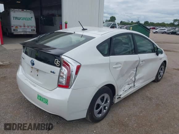 2012 Toyota Prius One z VIN JTDKN3DUXC5450688, wystawiony jako IAAI lot #43097455 z przebiegiem 41 534 mil mil oraz . Historia ofert i sprzedaży dostępna na DreamBid. Obrazek 4.