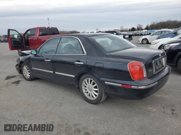 2004 Hyundai XG с VIN KMHFU45E44A320413, выставлен на аукционе Copart как лот 46845115 с пробегом 160 362 миль миль и Списание • Salvage title. История ставок и продаж доступна на DreamBid. Изображение 2.