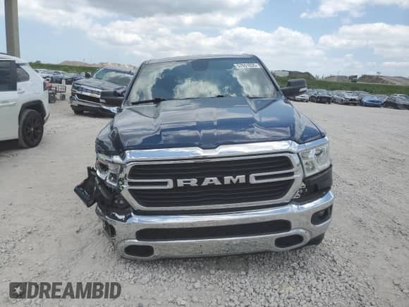 2021 Ram 1500 Big Horn z VIN 1C6RREFG5MN801831, wystawiony jako Copart lot #57651035 z przebiegiem 130 810 mil mil oraz Nie do naprawy • Non repairable. Historia ofert i sprzedaży dostępna na DreamBid. Obrazek 5.
