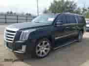 2016 Cadillac Escalade ESV Premium Collection with VIN 1GYS3JKJ4GR257044, listed as a IAAI auction lot 41747244 with 168,140 mi miles and . Bid and sale history available at DreamBid. Image 2.