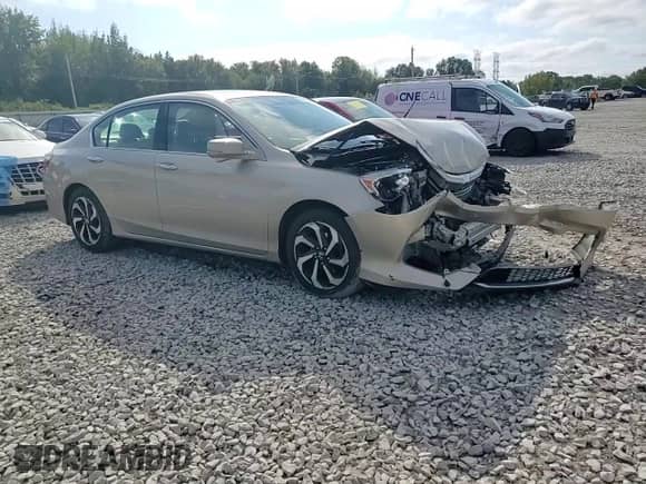 2017 Honda Accord EX-L with VIN 1HGCR3F87HA029603, listed as a Copart auction lot 82331405 with 51,415 mi miles and Salvage title. Bid and sale history available at DreamBid. Image 13.