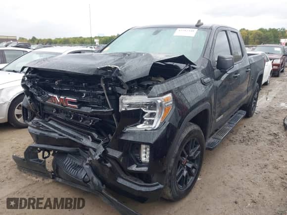2020 GMC Sierra 1500 Elevation with VIN 1GTR9CED2LZ245375, listed as a IAAI auction lot 43382440 with 83,159 mi miles and . Bid and sale history available at DreamBid. Image 2.