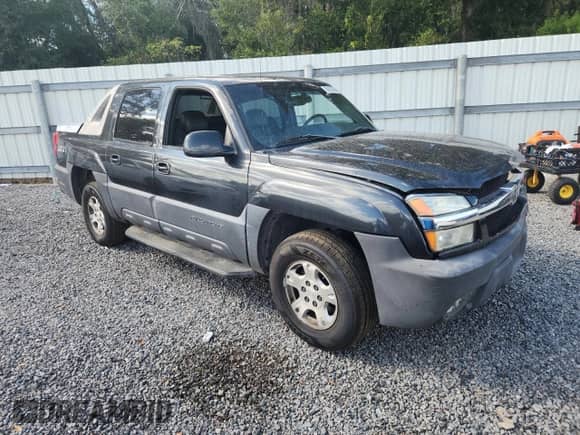 2003 Chevrolet Avalanche with VIN 3GNEK13T93G171252, listed as a Copart auction lot 86429655 with Not provided miles and Salvage title. Bid and sale history available at DreamBid. Image 4.