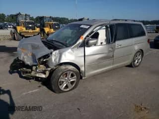 2008 Honda Odyssey Touring с VIN 5FNRL38988B092975, выставлен на аукционе Copart как лот 81497555 с пробегом Не указан миль и Списание • Salvage title. История ставок и продаж доступна на DreamBid. Изображение 1.