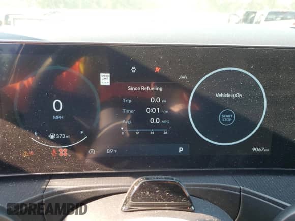 2025 Hyundai Santa Fe Calligraphy z VIN 5NMP5DGL7SH076051, wystawiony jako Copart lot #66233415 z przebiegiem 9 067 mil mil oraz Nie do naprawy • Non repairable. Historia ofert i sprzedaży dostępna na DreamBid. Obrazek 9.