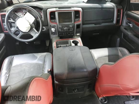 2015 Ram 1500 Rebel with VIN 1C6RR7YT3FS780133, listed as a Copart auction lot 51484275 with 127,543 mi miles and Salvage title. Bid and sale history available at DreamBid. Image 8.