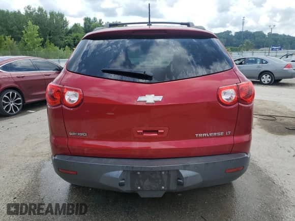 2012 Chevrolet Traverse 1LT with VIN 1GNKRGED8CJ193023, listed as a Copart auction lot 65818645 with 200,552 mi miles and Non repairable. Bid and sale history available at DreamBid. Image 6.