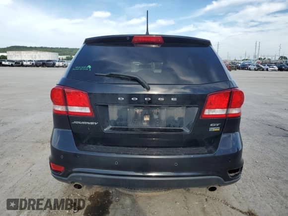 2017 Dodge Journey GT with VIN 3C4PDCEG3HT625839, listed as a Copart auction lot 63135365 with 128,463 mi miles and Salvage title. Bid and sale history available at DreamBid. Image 6.