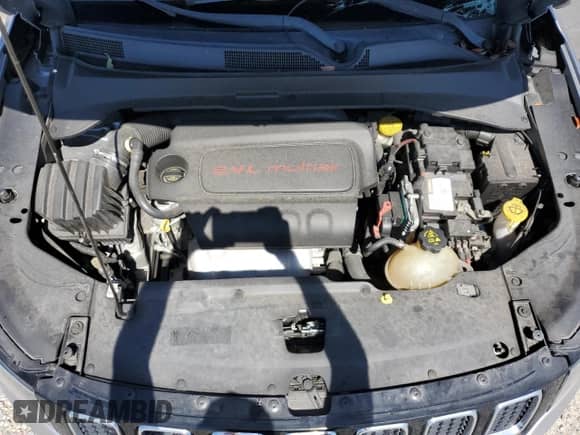 2017 Jeep Compass Sport with VIN 3C4NJDAB3HT629342, listed as a Copart auction lot 66046925 with 87,939 mi miles and Salvage title. Bid and sale history available at DreamBid. Image 12.