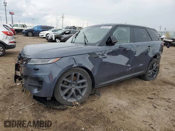 2024 Land Rover Range Rover Sport SE with VIN SAL1P9EUXRA188235, listed as a Copart auction lot 80354835 with 13,159 mi miles and Salvage title. Bid and sale history available at DreamBid. Image 1.
