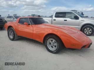 1978 Chevrolet Corvette с VIN 1Z87L8S438948, выставлен на аукционе Copart как лот 77070224 с пробегом 978 миль миль и Списание • Salvage title. История ставок и продаж доступна на DreamBid. Изображение 4.