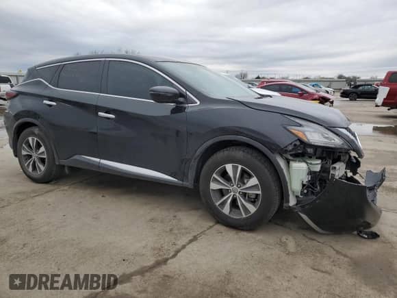 2019 Nissan Murano SV z VIN 5N1AZ2MJ5KN149630, wystawiony jako Copart lot #48512975 z przebiegiem 51 171 mil mil oraz Szkoda całkowita • Salvage title. Historia ofert i sprzedaży dostępna na DreamBid. Obrazek 4.