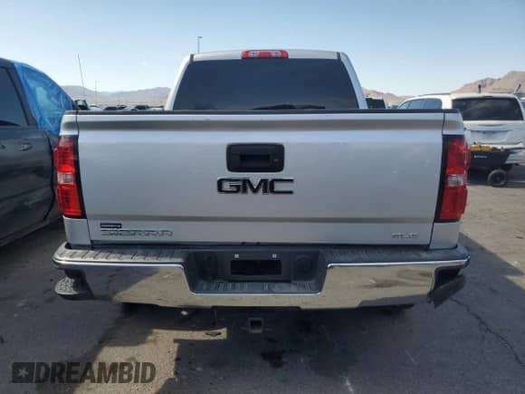 2016 GMC Sierra 1500 SLE with VIN 3GTP1MEC6GG216754, listed as a Copart auction lot 58865465 with Not provided miles and Salvage title. Bid and sale history available at DreamBid. Image 6.