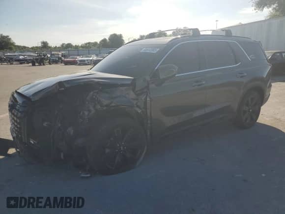 2025 Hyundai Palisade XRT с VIN KM8R34GEXSU839376, выставлен на аукционе Copart как лот 68912805 с пробегом 71 128 миль миль и На запчасти • Non repairable. История ставок и продаж доступна на DreamBid. Изображение 1.