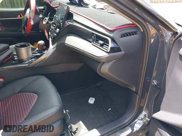 2024 Toyota Camry TRD with VIN 4T1KZ1AK6RU104093, listed as a IAAI auction lot 42639834 with 7,454 mi miles and . Bid and sale history available at DreamBid. Image 5.