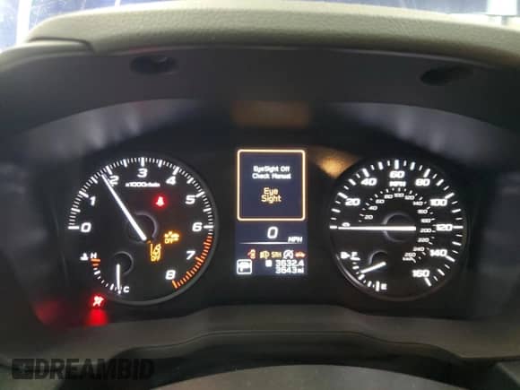 2025 Subaru Impreza с VIN JF1GUABC8S8256655, выставлен на аукционе Copart как лот 82675125 с пробегом 3 643 миль миль и Списание • Salvage title. История ставок и продаж доступна на DreamBid. Изображение 9.