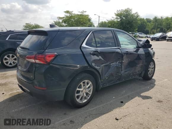 2022 Chevrolet Equinox LT с VIN 3GNAXKEV3NL247417, выставлен на аукционе Copart как лот 66986225 с пробегом 36 994 миль миль и Списание • Salvage title. История ставок и продаж доступна на DreamBid. Изображение 3.