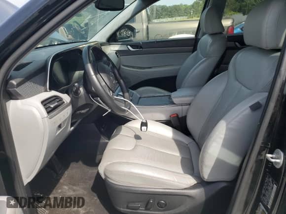 2022 Hyundai Palisade SEL with VIN KM8R44HE2NU418557, listed as a Copart auction lot 54136245 with 93,800 mi miles and Clean title. Bid and sale history available at DreamBid. Image 7.