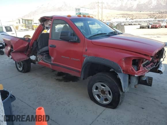 2008 Dodge RAM with VIN 3D3KS28D18G114674, listed as a Copart auction lot 42734225 with 127,030 mi miles and Salvage title. Bid and sale history available at DreamBid. Image 4.