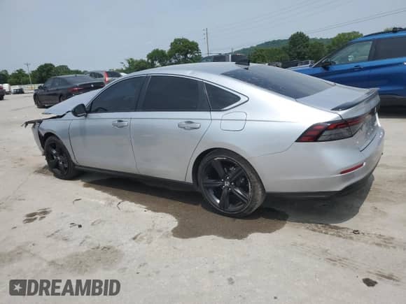 2024 Honda Accord Sport with VIN 1HGCY2F50RA046070, listed as a Copart auction lot 60700085 with 125,682 mi miles and Salvage title. Bid and sale history available at DreamBid. Image 2.