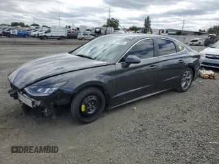 2021 Hyundai Sonata SEL z VIN 5NPEL4JA0MH068593, wystawiony jako Copart lot #69274055 z przebiegiem 51 396 mil mil oraz Szkoda całkowita • Salvage title. Historia ofert i sprzedaży dostępna na DreamBid. Obrazek 1.