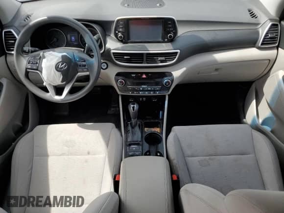 2021 Hyundai Tucson Ultimate with VIN KM8J33AL7MU296893, listed as a Copart auction lot 55398995 with 85,781 mi miles and Salvage title. Bid and sale history available at DreamBid. Image 8.