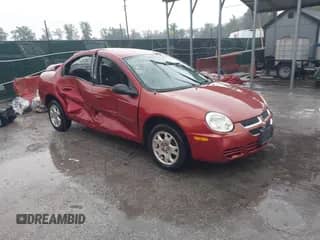 2005 Dodge Neon SXT with VIN 1B3ES56C85D150602, listed as a IAAI auction lot 43284124 with 60,847 mi miles and . Bid and sale history available at DreamBid. Image 1.