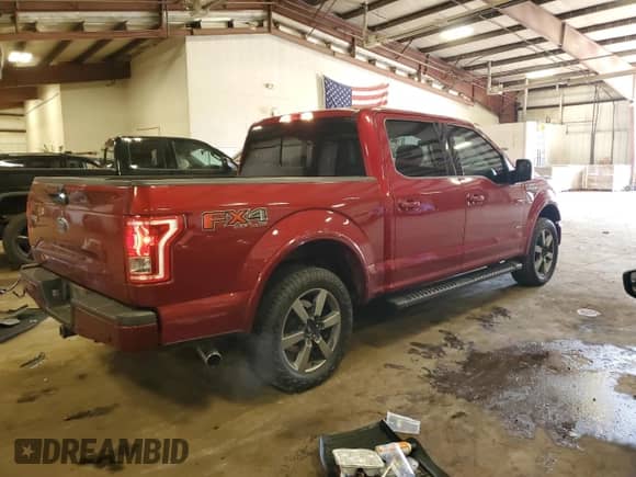 2017 Ford F-150 XLT with VIN 1FTEW1EG5HFB46211, listed as a Copart auction lot 81954465 with 158,325 mi miles and Clean title. Bid and sale history available at DreamBid. Image 3.