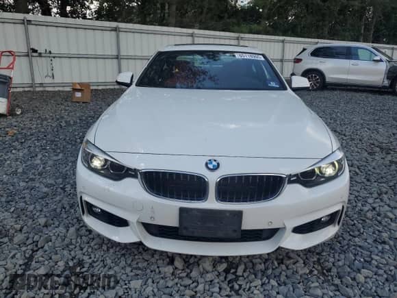 2019 BMW 4 Series 430i xDrive z VIN WBA4W5C58KAE49993, wystawiony jako Copart lot #65118905 z przebiegiem 53 982 mil mil oraz Szkoda całkowita • Salvage title. Historia ofert i sprzedaży dostępna na DreamBid. Obrazek 5.