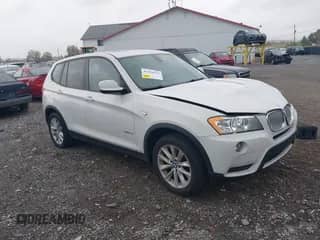 2013 BMW X3 xDrive28i with VIN 5UXWX9C54D0D03663, listed as a IAAI auction lot 43430563 with 149,392 mi miles and . Bid and sale history available at DreamBid. Image 1.