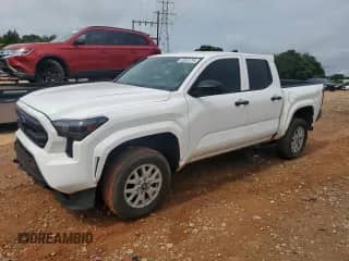 2024 Toyota Tacoma SR with VIN 3TYKD5HN8RT007254, listed as a Copart auction lot 60533795 with 36,943 mi miles and Salvage title. Bid and sale history available at DreamBid. Image 1.