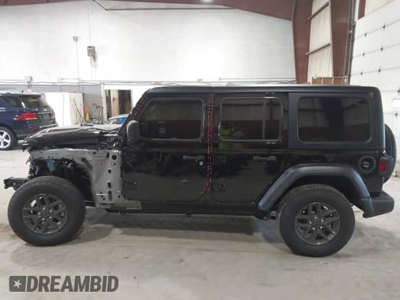 2025 Jeep Wrangler Sport S with VIN 1C4PJXDNXSW503061, listed as a IAAI auction lot 42394317 with 14,178 mi miles and . Bid and sale history available at DreamBid. Image 14.
