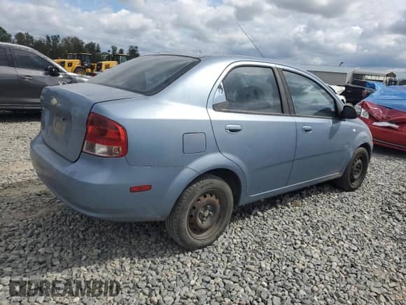 2006 Chevrolet Aveo LS z VIN KL1TD56686B541442, wystawiony jako Copart lot #73155874 z przebiegiem 153 644 mil mil oraz Szkoda całkowita • Salvage title. Historia ofert i sprzedaży dostępna na DreamBid. Obrazek 3.