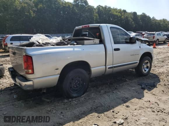 2005 Dodge 1500 ST with VIN 1D7HA16K35J580236, listed as a Copart auction lot 71435965 with 168,502 mi miles and Salvage title. Bid and sale history available at DreamBid. Image 3.