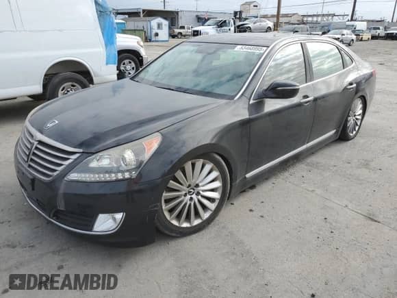 2015 Hyundai Equus Signature с VIN KMHGH4JH8FU095195, выставлен на аукционе Copart как лот 53468995 с пробегом 118 827 миль миль и Чистый • Clean title. История ставок и продаж доступна на DreamBid. Изображение 1.