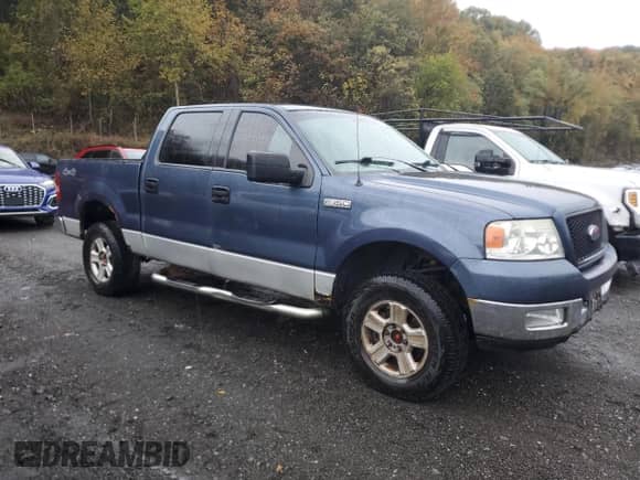 2004 Ford F-150 XLT with VIN 1FTPW14594KB70828, listed as a Copart auction lot 87427775 with 203,748 mi miles and Clean title. Bid and sale history available at DreamBid. Image 4.