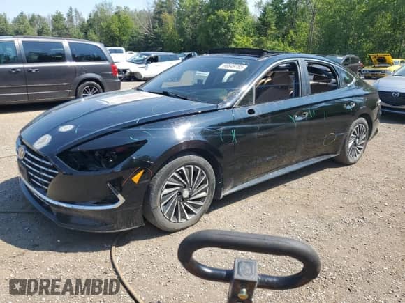 2023 Hyundai Sonata SEL with VIN KMHL34JJ8PA054424, listed as a Copart auction lot 66649785 with 163,014 mi miles and Clean title. Bid and sale history available at DreamBid. Image 1.