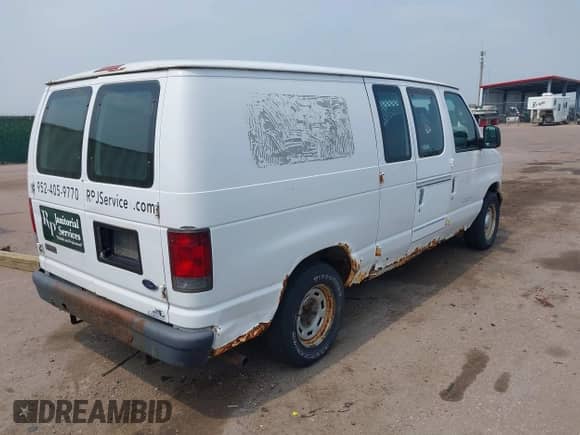 2004 Ford Econoline Cargo с VIN 1FTRE14W34HA14222, выставлен на аукционе IAAI как лот 42888831 с пробегом 203 511 миль миль и . История ставок и продаж доступна на DreamBid. Изображение 4.