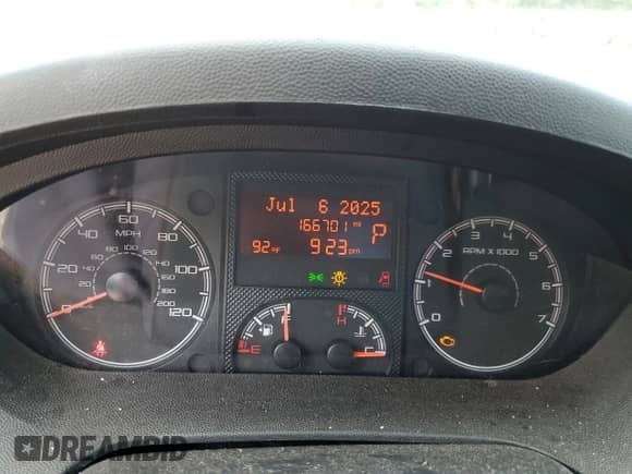 2015 Ram ProMaster Cargo с VIN 3C6TRVCG2FE509104, выставлен на аукционе Copart как лот 64492955 с пробегом 166 701 миль миль и Списание • Salvage title. История ставок и продаж доступна на DreamBid. Изображение 9.