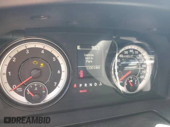 2018 Ram 1500 Tradesman with VIN 1C6RR6FT7JS325503, listed as a Copart auction lot 71864185 with 110,014 mi miles and Salvage title. Bid and sale history available at DreamBid. Image 9.