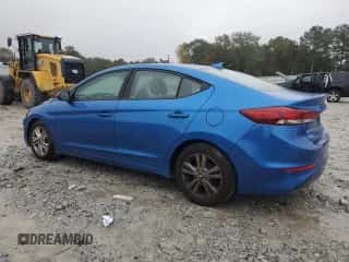 2018 Hyundai Elantra SEL z VIN 5NPD84LF3JH350356, wystawiony jako Copart lot #90661805 z przebiegiem 186 188 mil mil oraz Czysty tytuł • Clean title. Historia ofert i sprzedaży dostępna na DreamBid. Obrazek 2.