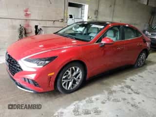 2020 Hyundai Sonata SEL с VIN 5NPEF4JA9LH034108, выставлен на аукционе Copart как лот 69322645 с пробегом 41 660 миль миль и Списание • Salvage title. История ставок и продаж доступна на DreamBid. Изображение 1.