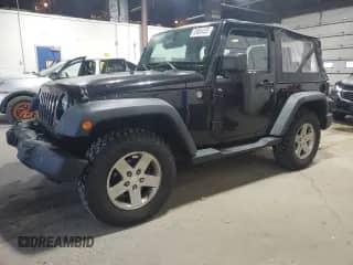 2012 Jeep Wrangler Sport with VIN 1C4AJWAG4CL108575, listed as a Copart auction lot 83809455 with 180,514 mi miles and Salvage title. Bid and sale history available at DreamBid. Image 1.