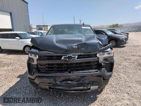 2022 Chevrolet Silverado 1500 RST with VIN 1GCUDEET2NZ602939, listed as a Copart auction lot 56481435 with Not provided miles and Salvage title. Bid and sale history available at DreamBid. Image 5.