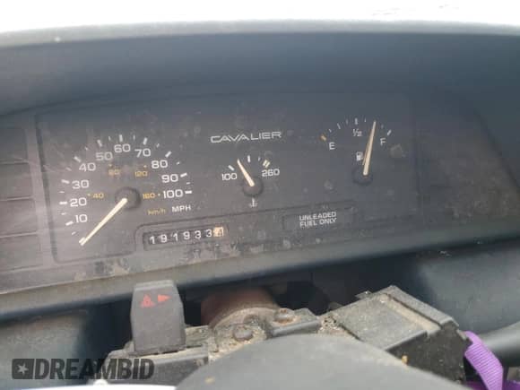 1993 Chevrolet Cavalier RS с VIN 1G1JC5441P7332125, выставлен на аукционе Copart как лот 76120474 с пробегом 191 933 миль миль и Списание • Salvage title. История ставок и продаж доступна на DreamBid. Изображение 9.