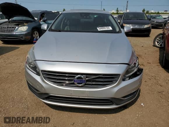 2014 Volvo S60 T6 with VIN YV1902FH4E2279443, listed as a Copart auction lot 69675964 with 88,993 mi miles and Salvage title. Bid and sale history available at DreamBid. Image 5.