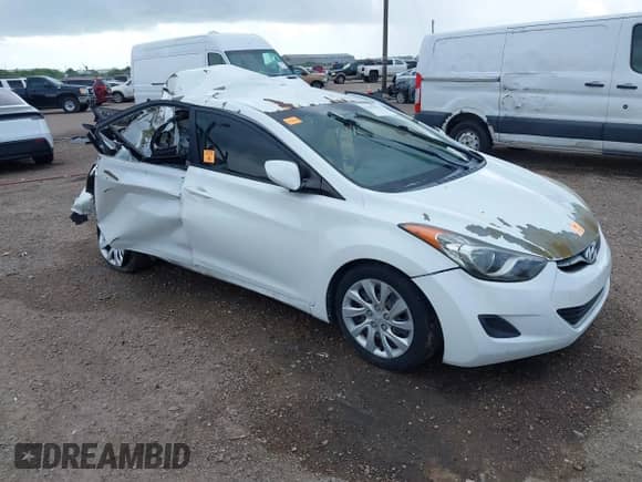2011 Hyundai Elantra GLS with VIN 5NPDH4AE3BH059495, listed as a IAAI auction lot 42691954 with Not provided miles and . Bid and sale history available at DreamBid. Image 1.