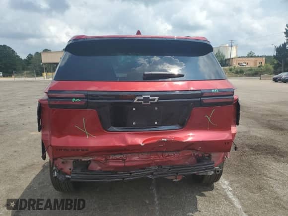 2024 Chevrolet Traverse FWD LT z VIN 1GNERGKS3RJ221979, wystawiony jako Copart lot #68746545 z przebiegiem 20 614 mil mil oraz Szkoda całkowita • Salvage title. Historia ofert i sprzedaży dostępna na DreamBid. Obrazek 6.