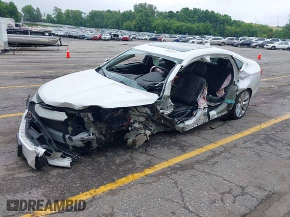 2020 Chevrolet Impala Premier with VIN 1G1105S38LU104850, listed as a IAAI auction lot 42600793 with Not provided miles and . Bid and sale history available at DreamBid. Image 17.